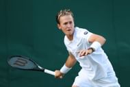 Korda at the 2023 Wimbledon Championships